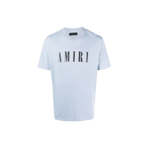 AMIRI T-Shirts Men Light Blue