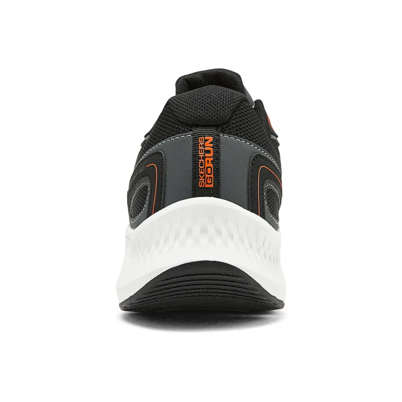 Skechers Go Run Consistent Slip Resistant Rebound Low Top Training Running Shoes Men's Black Orange-5