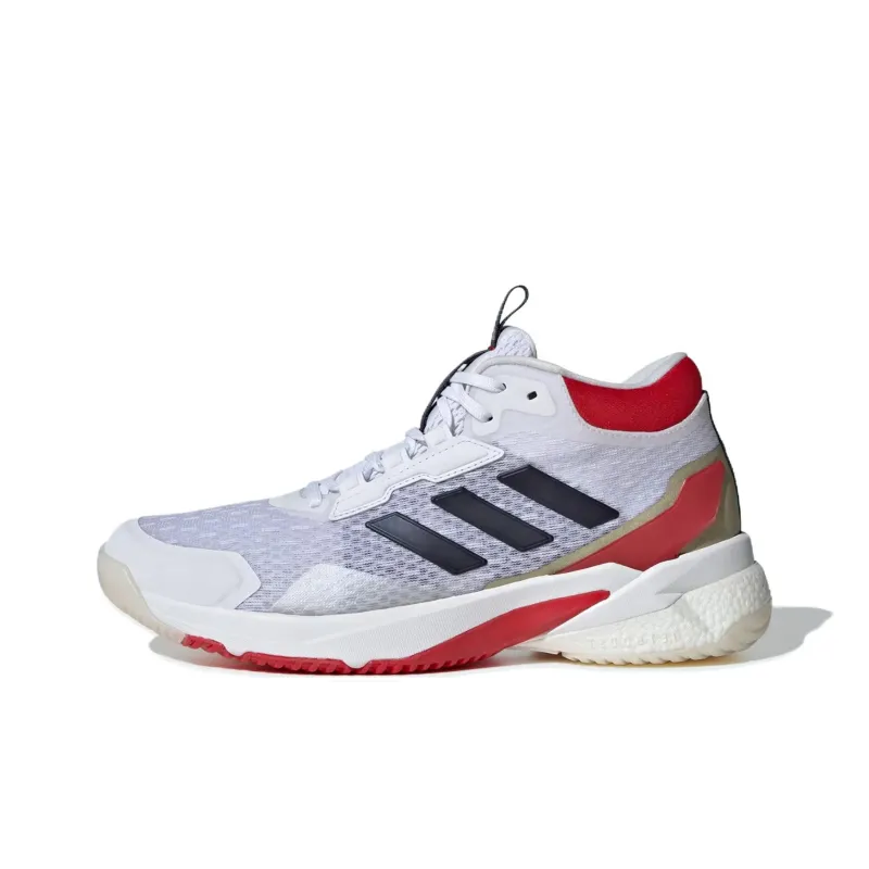 Adidas Crazyflight 5 Indoor Cloud White Team Navy Blue Better Scarlet Women's-0
