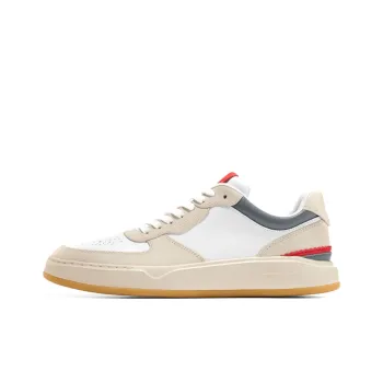 COLE HAAN Shock Absorbers Low Top Skateboard Shoes Men's White