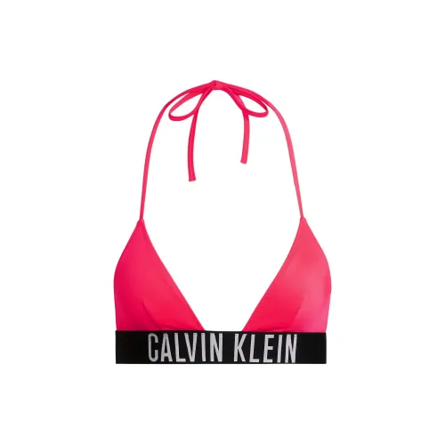Calvin Klein Logo-underband Halterneck Bikini Top