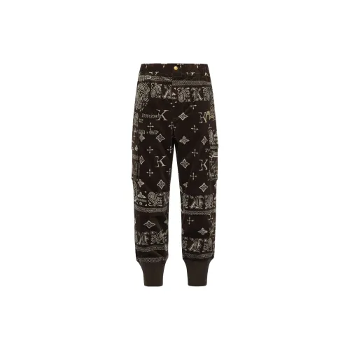 EVISU Knitted Sweatpants Men Black