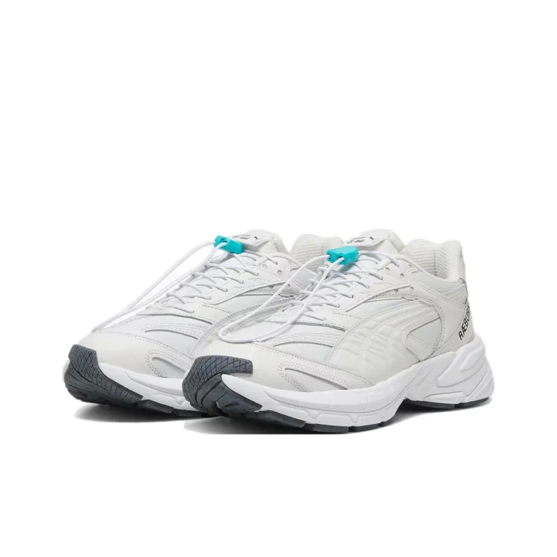 MAPF1 X RÆBURN x PUMA Velophasis Anti-Slip Wear-Resistant Low-Top Casual Shoes Men's White-2