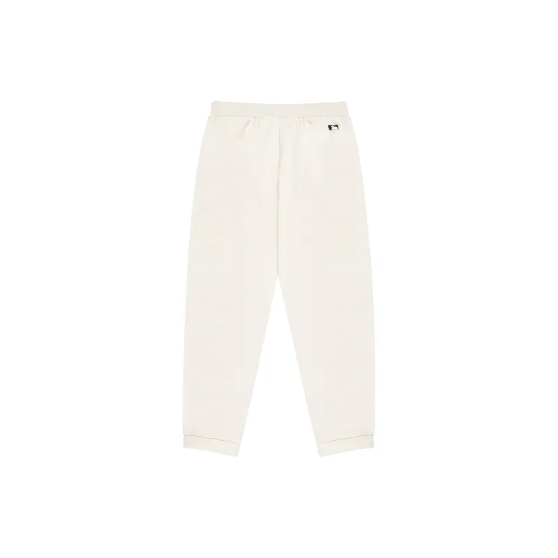MLB New York Yankees Knitted Sweatpants Unisex Cream-1