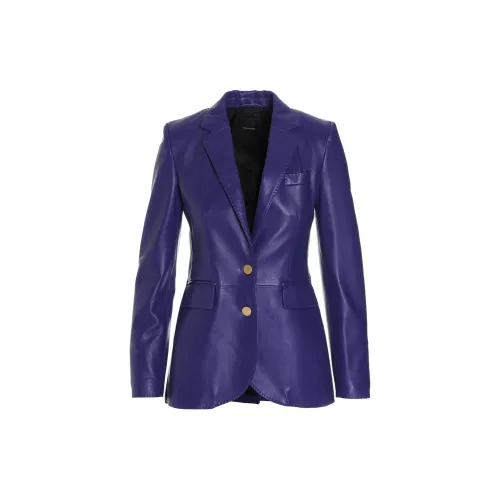 Tagliatore Leather Jackets Women's Purple