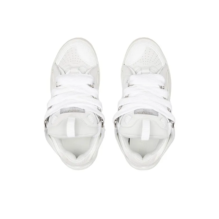 Lanvin Curb Sneaker White-3