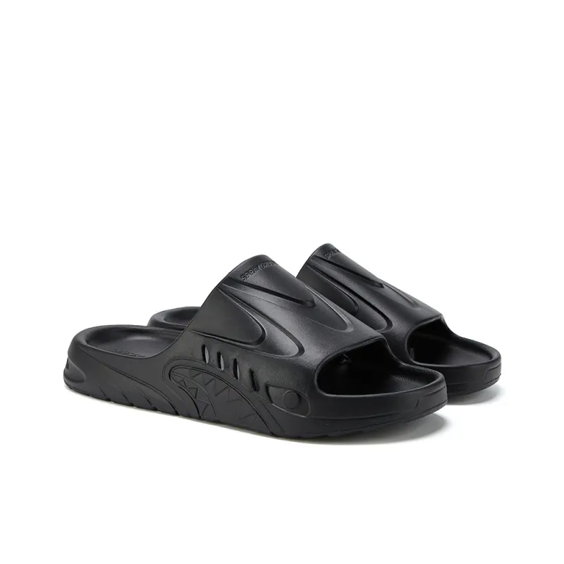 SPRAYGROUND Slip Resistant Slide Slippers Unisex Black-1