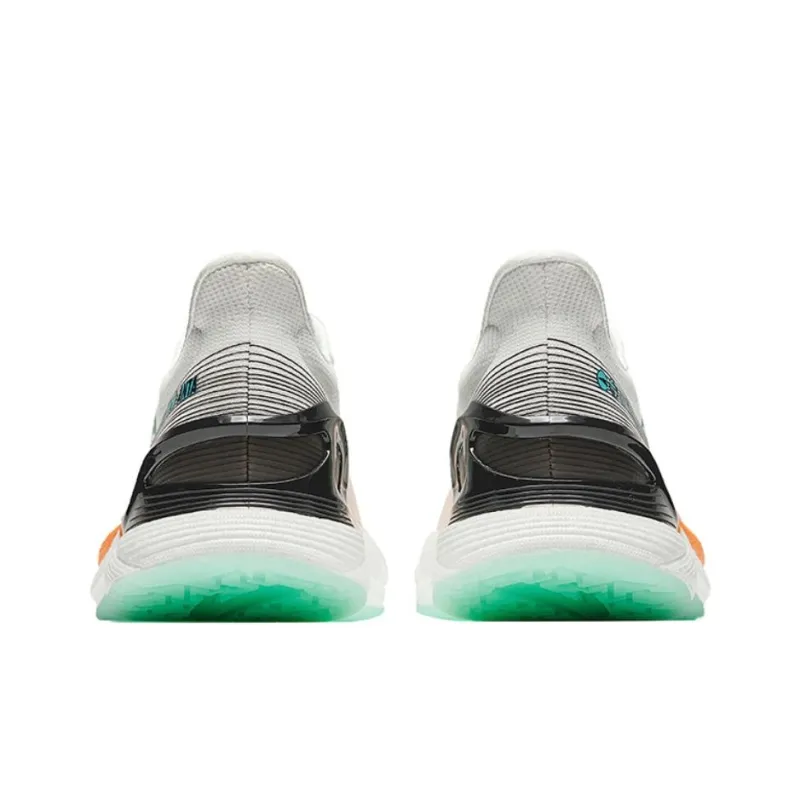 Anta Chuang 2.0 Pro Anti-Slip Wear-Resistant Low-Top Casual Running Shoes Men's White Orange Black-3