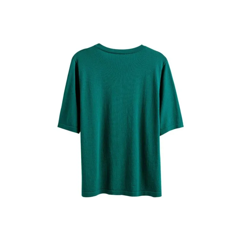 Olrain SS22 Knitwear Women's Dark Green-1