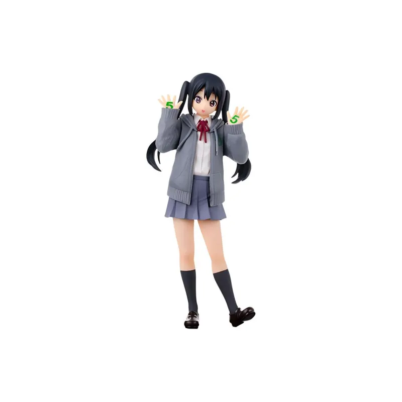 BANPRESTO Glass Factory, K on!, Azusa Nakano 5th Anniversary Commemoration Bonus Gifts 17cm-0