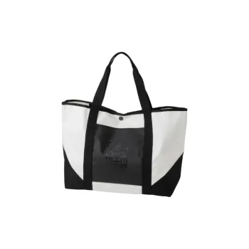 THE NORTH FACE Recycled Polyester Handbag Unisex White Sand Dune