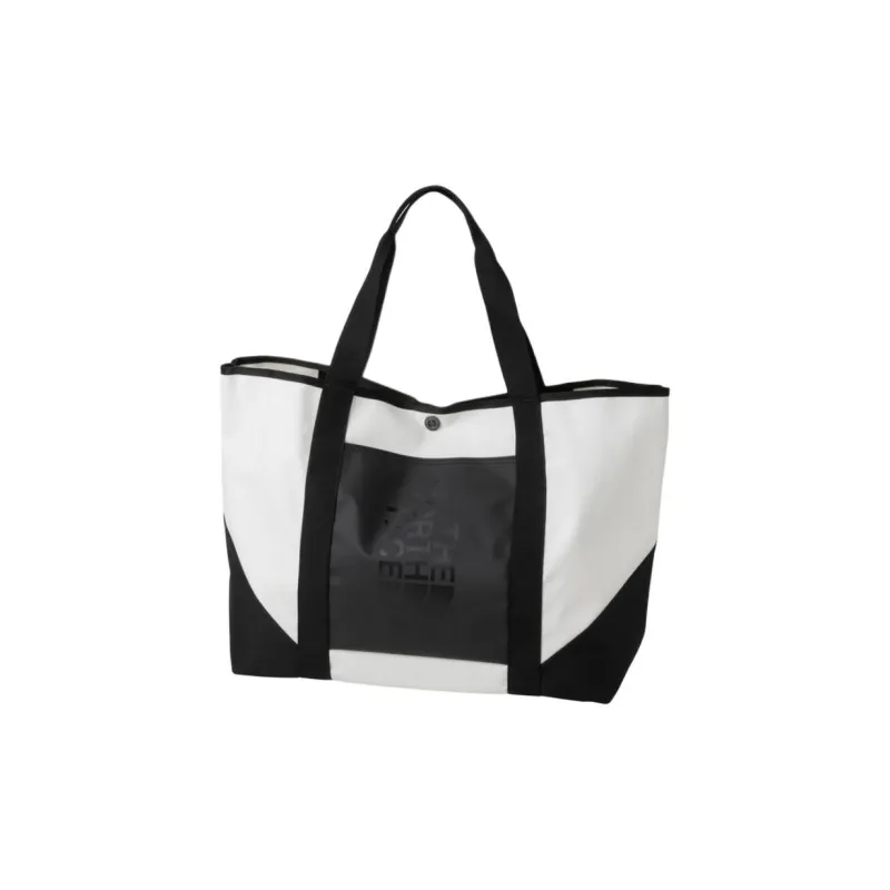THE NORTH FACE Recycled Polyester Handbag Unisex White Sand Dune-0