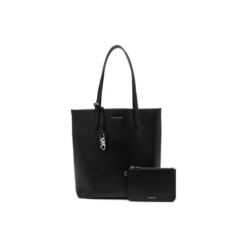 MICHAEL KORS Eliza Series Calfskin Tote Bag, Shopping Bag, Handbag Extra Large Women's Black