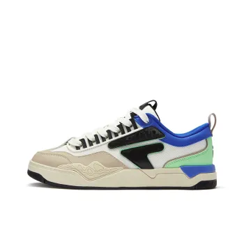 FILA FUSION Nollie Slip Resistant Low Top Skateboard Shoes Men's Oxford Tan