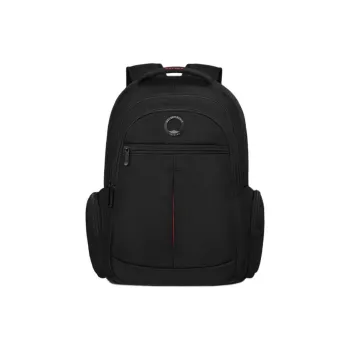DELSEY Polyester Backpack Regular Unisex Pure Black/Pitch Black