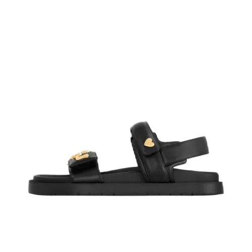 LOUIS VUITTON LV Sunset Strap Sandals Women's Black