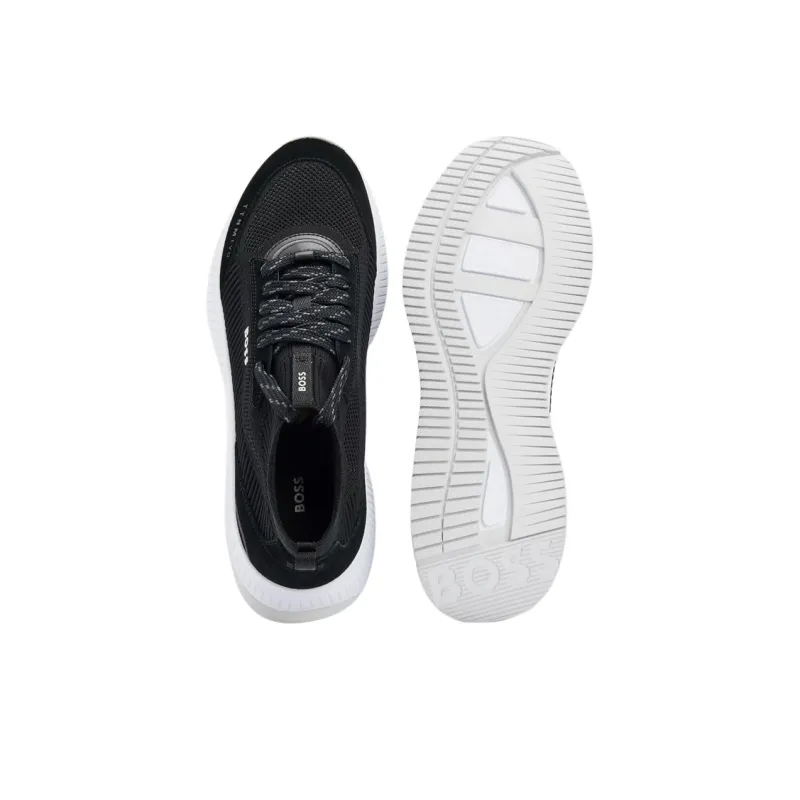 HUGO BOSS Low-Top Casual Shoes Women's Black-4