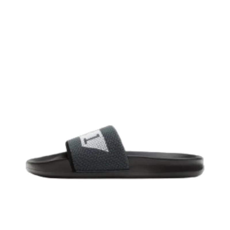 ZARA Slip-Resistant Abrasion-Resistant Slide Slippers Men's Gray White-0