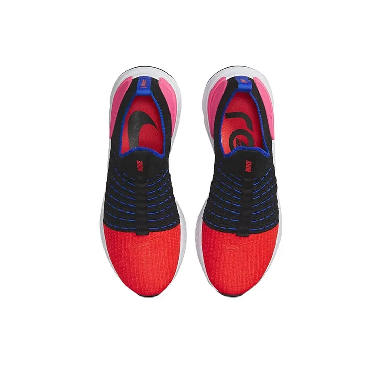 Nike React Phantom Run Flyknit 2 Black Hyper Pink Women's-3