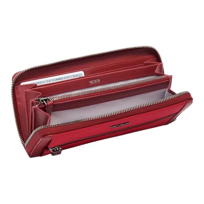 TUMI Voyageur Nylon Wallet Women's Desert Red-2