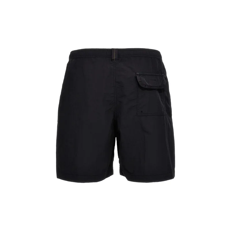 PARAJUMPERS SS24 Beach Shorts Men's Black-1