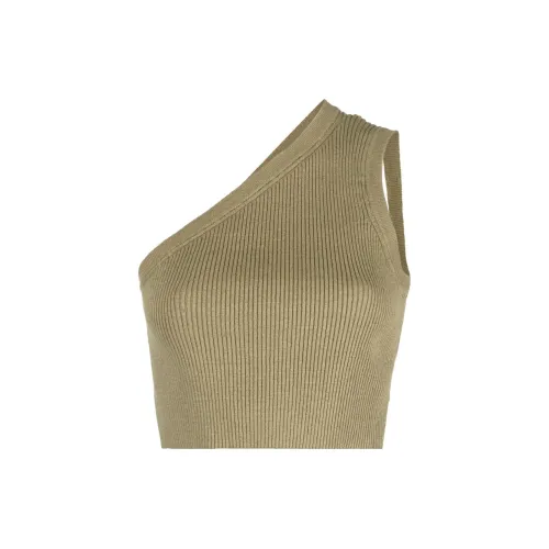 Jacquemus Tank Tops Women's Khaki