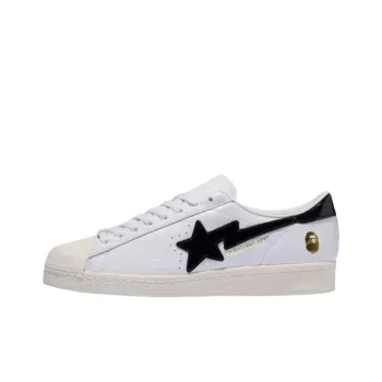 Adidas Originals Superstar Vintage Bape White Black