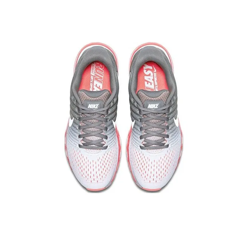 Nike Air Max 2017 Pure Platinum Hot Lava Women's-3