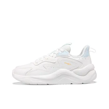 361° Cushioned Slip Resistant Low Top Casual Shoes Women's White Blue