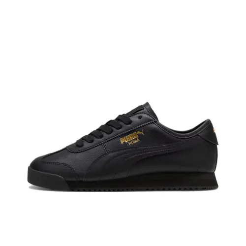 PUMA Roma Casual Shoes Men Low-Top Black