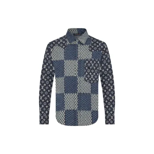 LOUIS VUITTON New Quarterly Products Of LV Shirts Men