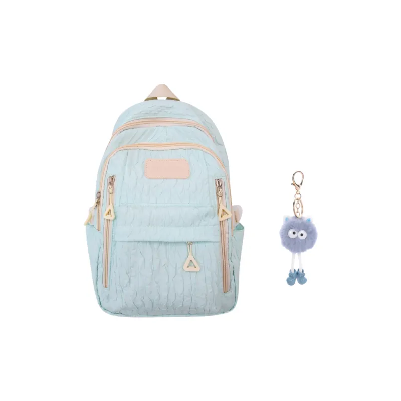 KAMLUI Nylon Backpack Laptop Bag Mini Women's Multicolor-1