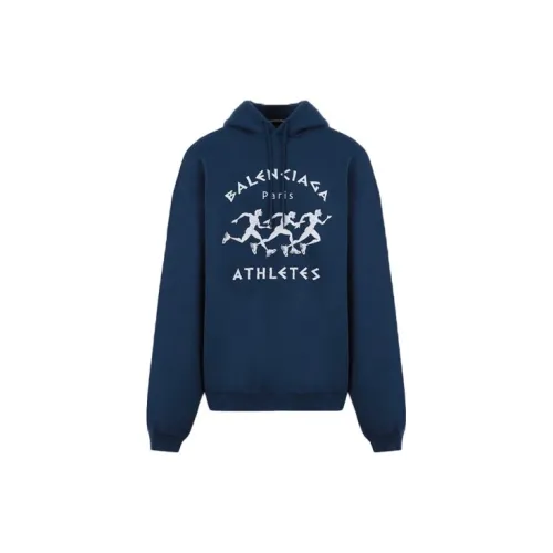 Balenciaga Sweatshirts Men Blue