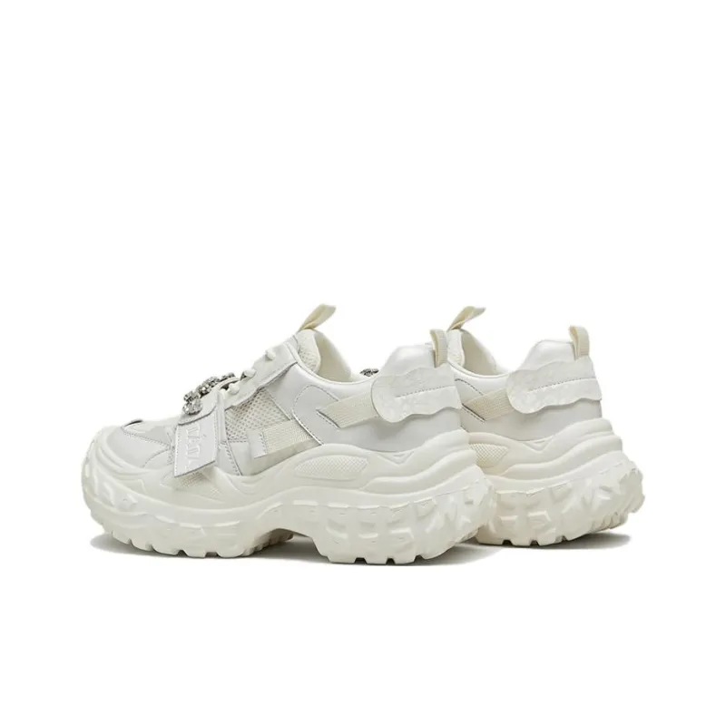 Tata Chunky Sneakers Women's Ecru-4