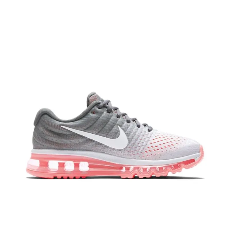 Nike Air Max 2017 Pure Platinum Hot Lava Women's-1