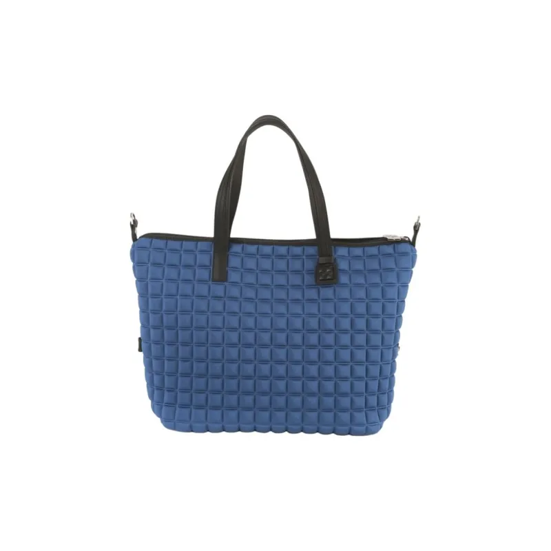 BPRIME 3D Cube Molded Fabric Shoulder Bag Crossbody Bag Handbag Women's Vienna Color-0