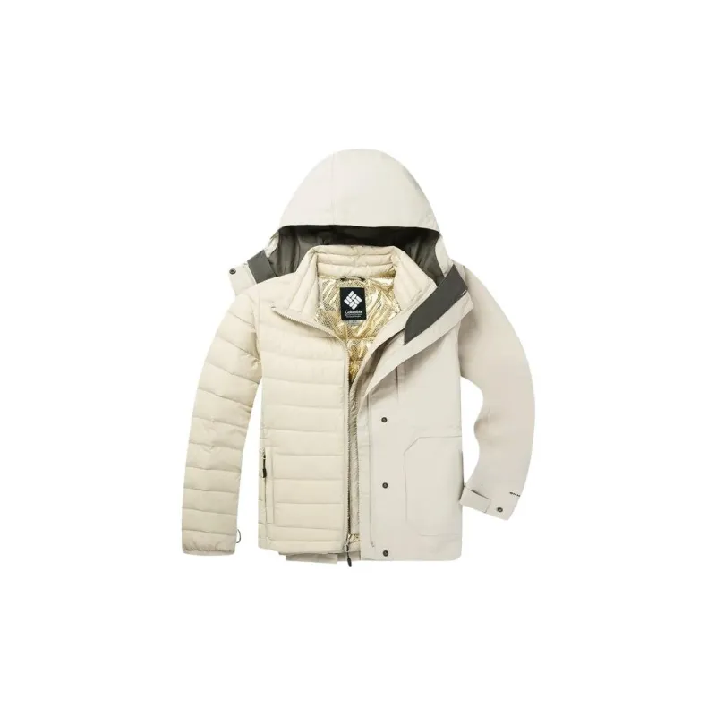 Columbia Windbreaker Jackets Women's White-2