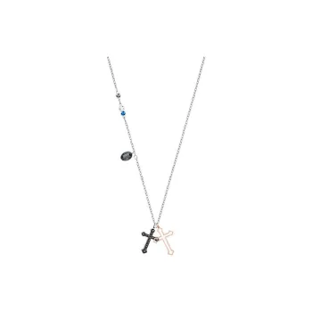 Swarovski DUO MINI CROSS Necklaces Women's
