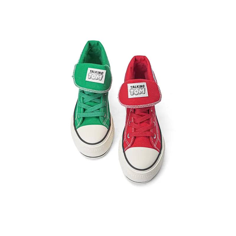 TALKING TOM Anti-Slip And Wear-Resistant Breathable Cushioning Low-Top Canvas Shoes Women's-3