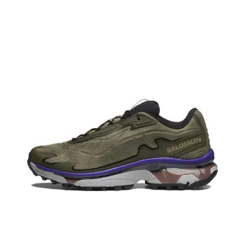 SALOMON XT SLATE Cushioned Wear Resistant Slip Resistant Low Top Running Shoes Unisex Orchid Green