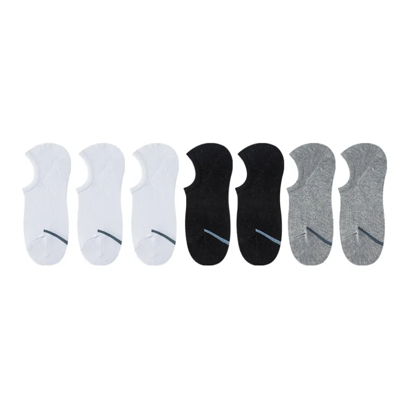 MIIOW No Show Socks Men's 7 Pack-0