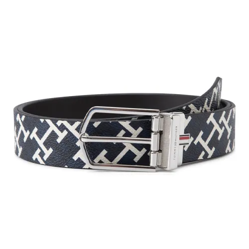 Tommy Hilfiger Double-Sided All Over Print Pin Buckle Belt Belt Men's
