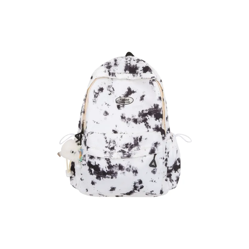OURFUN Canvas Backpack Regular Women's Black/Pink/Violet/Khaki/Blue-0