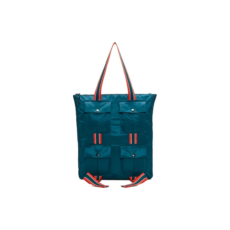 Nike Polyester Tote Bag Shopping Bag Handbag Regular Unisex Lake Blue-0