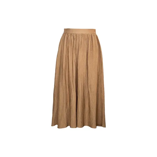 ROEYSHOUSE Casual Long Skirts Women's Black