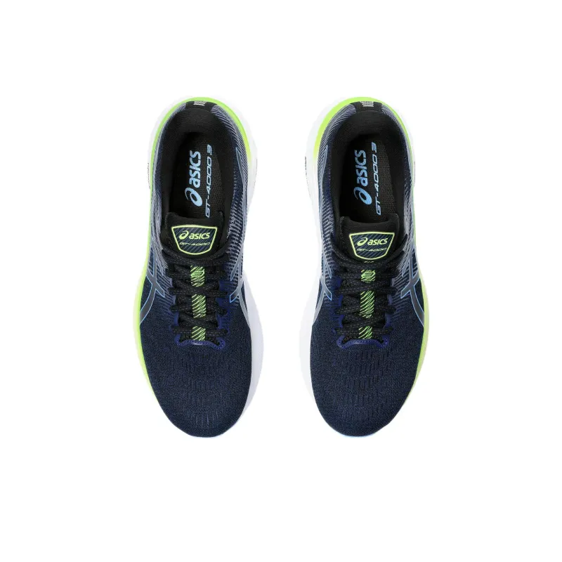 Asics Gt 4000 3 Non slip Support Low Top Running Shoes Men's Dark Blue-2