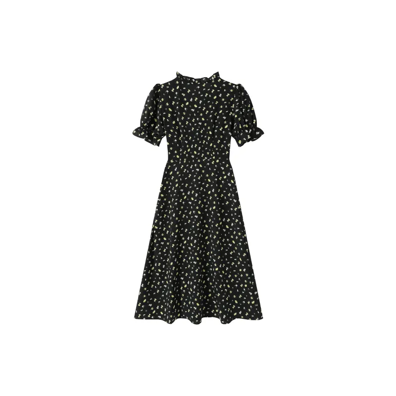Jonah Anda Short Sleeved Dress Women's Black-1