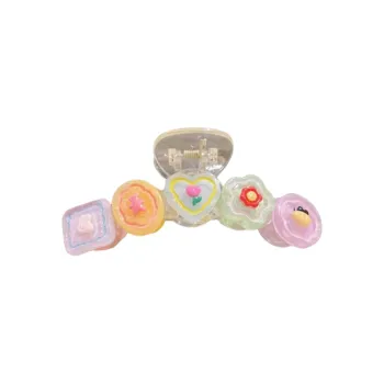 Water jade Hair Clips Women's