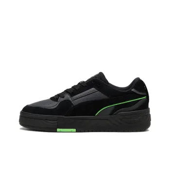 PUMA Mercedes F1 Anti Slip Wear Resistant Low Top Skateboard Shoes Men's Black