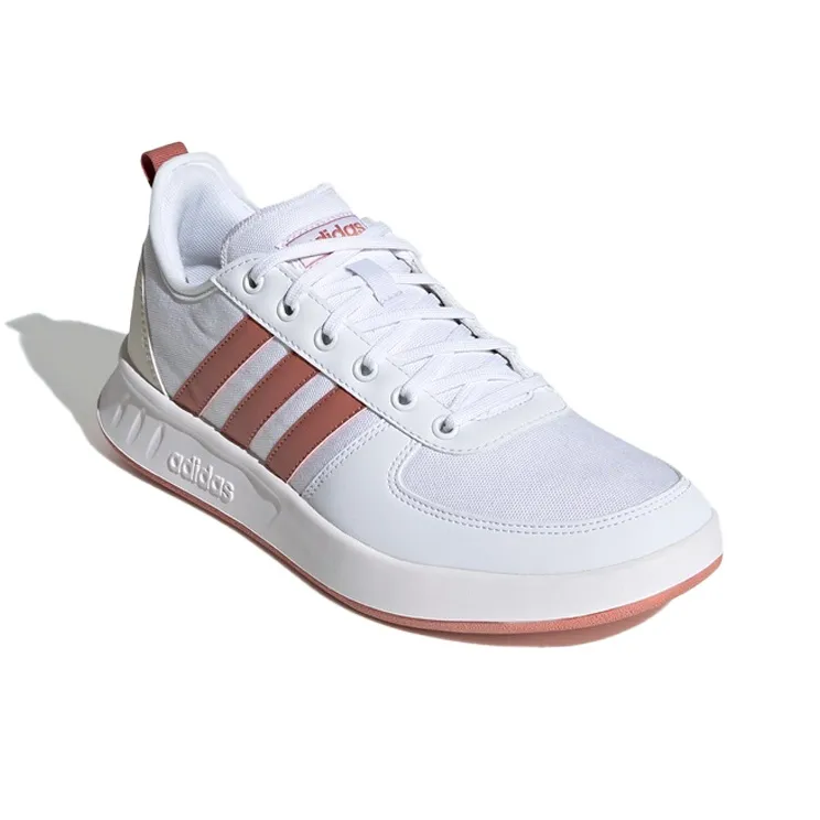 Adidas Court80s White/Pink Women's-2